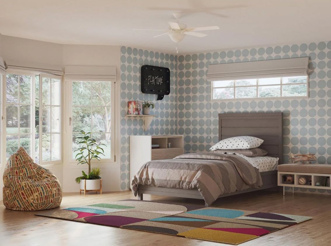 Progress Lighting 2-Light Ceiling Fan Light Kit for AirPro Collection Ceiling Fans, Classic Tranisitonal Style with Alabaster Style Glass Bowl, Includes 2 LED Light Bulbs and Finials in 5 Colors