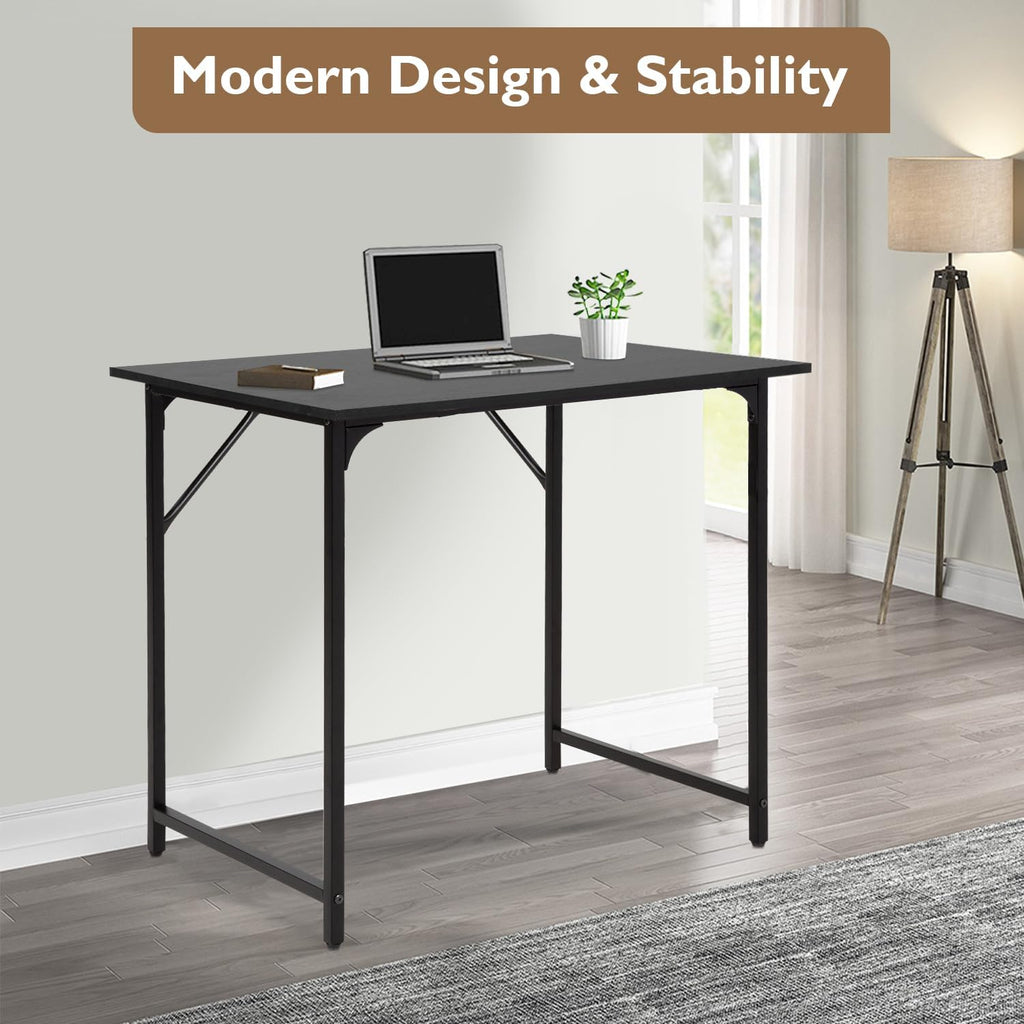 BestOffice Computer Desk,Home Office Desk, Modern Simple Style for Home Office Study Writing (Black, 47 inch)