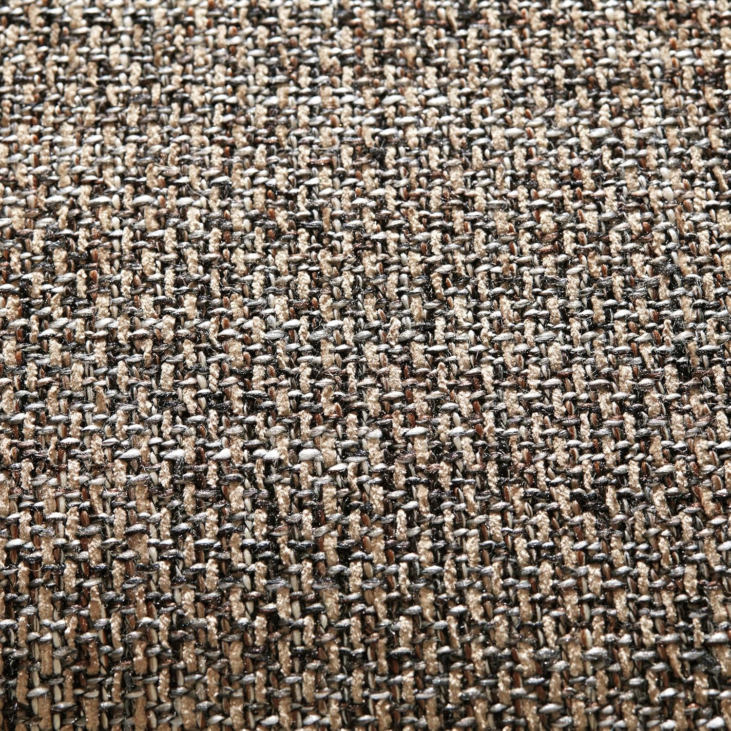 Signature Design by Ashley Bolanburg Casual French Country Upholstered Dining Room Bench with Nailhead Trim, Heavy Woven Fabric, Wood, Antique White & Tan